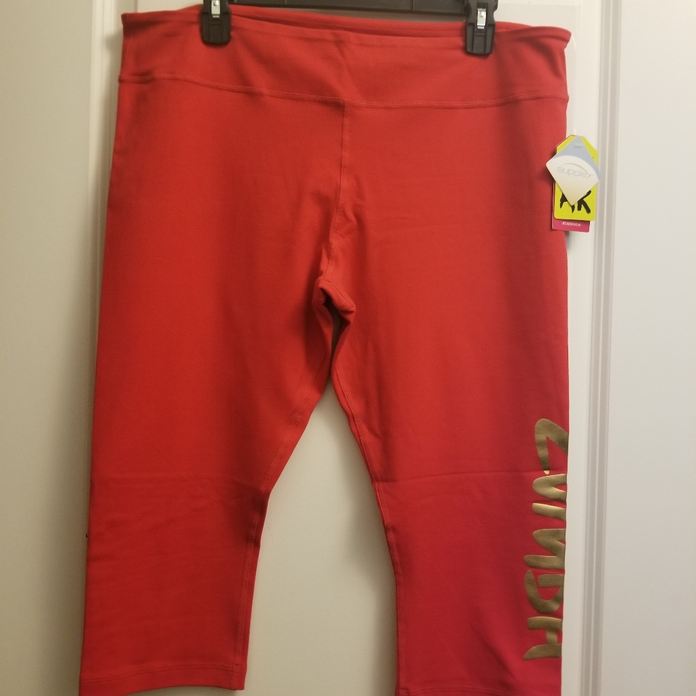 Zumba cropped leggings